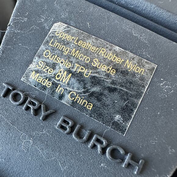 Tory Burch Black Puffer Snow Boots 8M - Picture 6 of 10